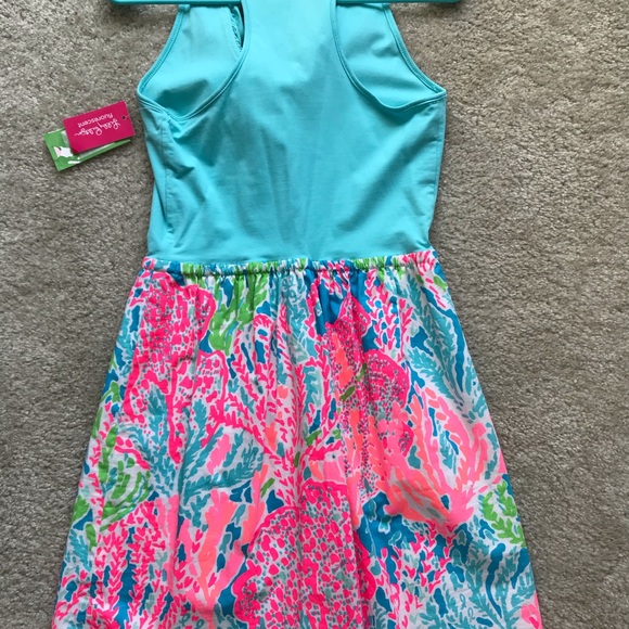 Lilly Pulitzer Danita Dress Let’s Cha Cha - Picture 3 of 7